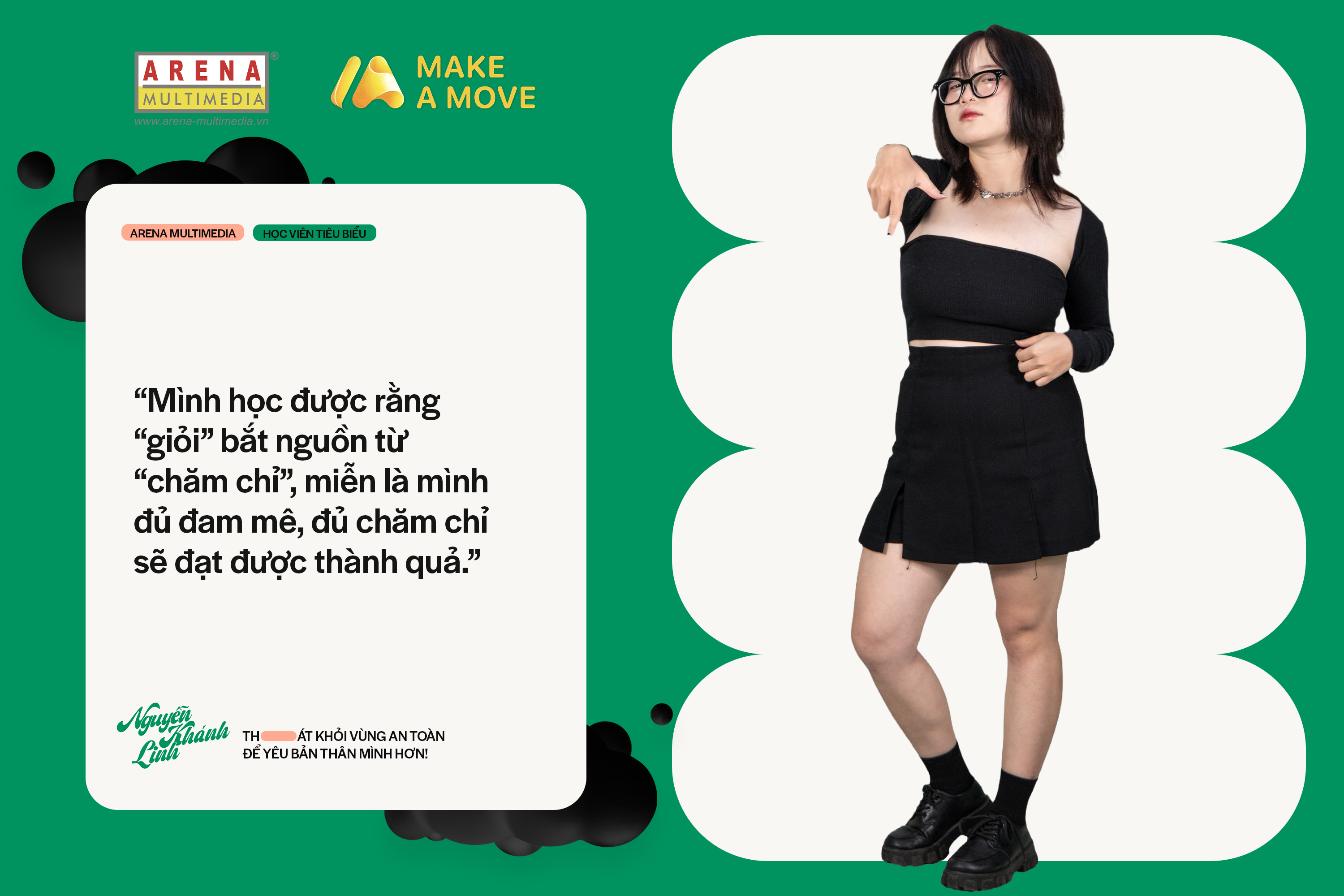 Nguyễn Khánh Linh: Thoát khỏi vùng an toàn để yêu bản thân mình hơn!