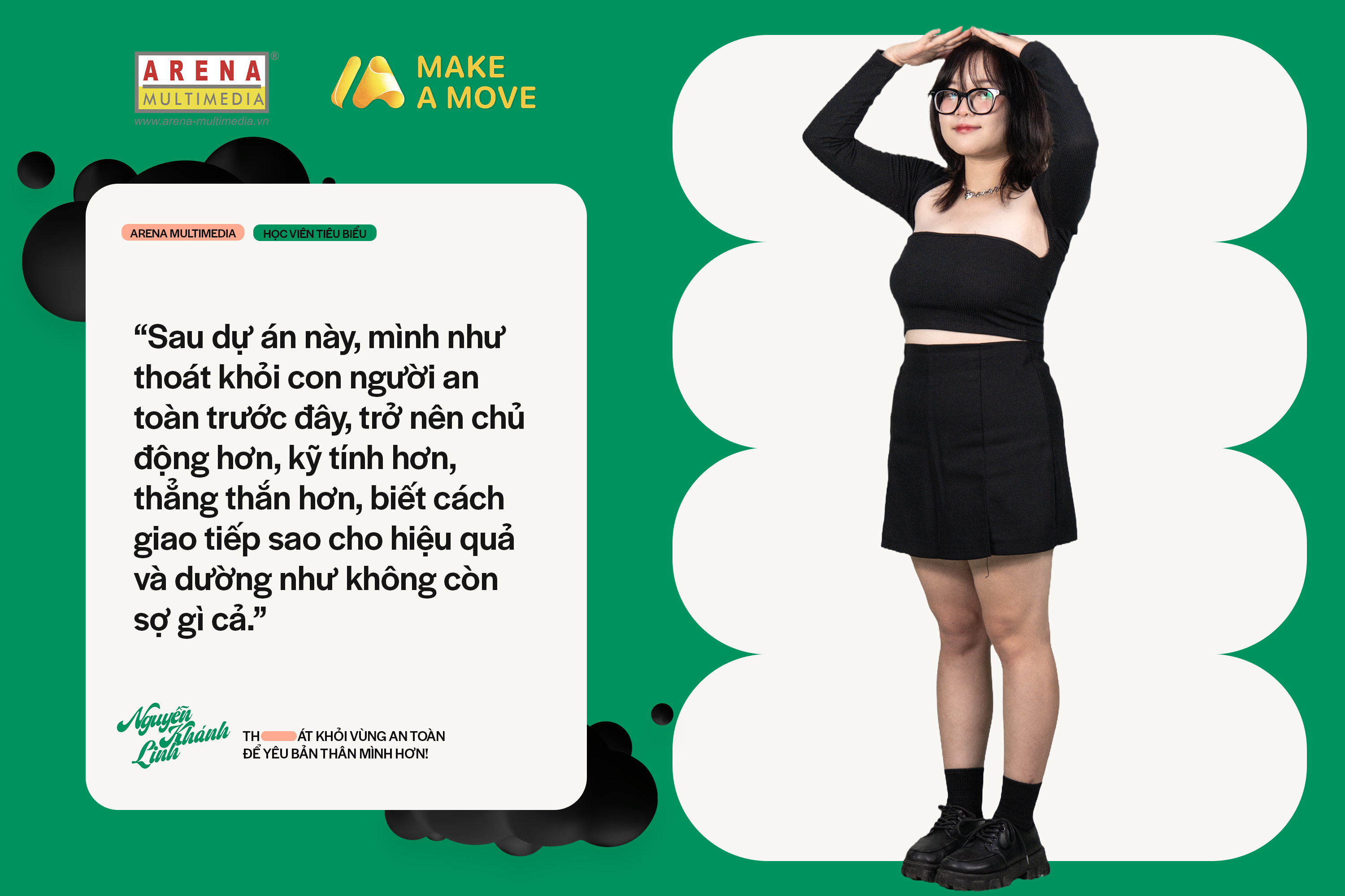 Nguyễn Khánh Linh: Thoát khỏi vùng an toàn để yêu bản thân mình hơn!