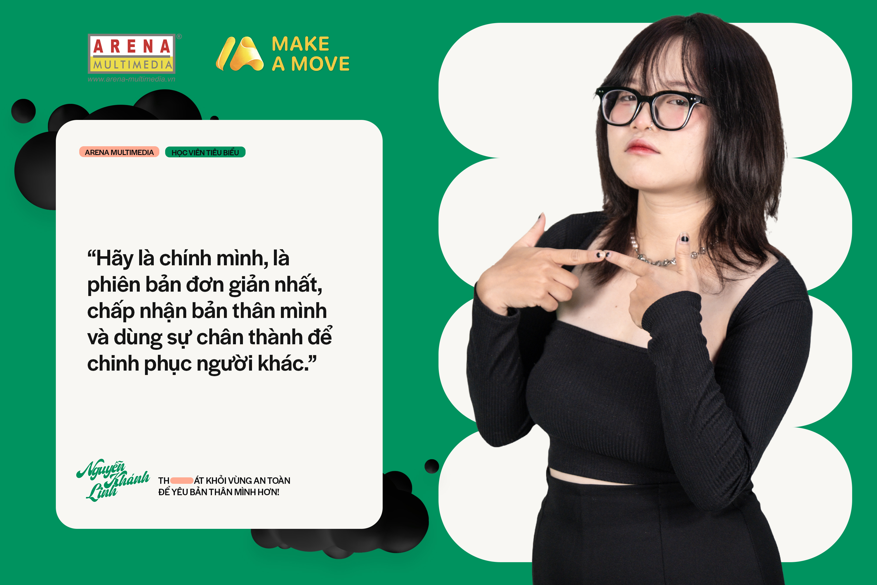 Nguyễn Khánh Linh: Thoát khỏi vùng an toàn để yêu bản thân mình hơn!
