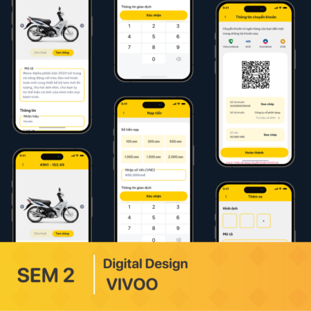 Thiết kế giao diện APP | VIVOO