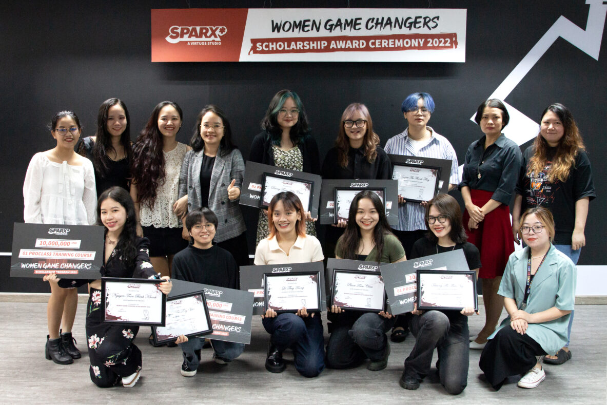 Chương trình học bổng Women Game Changers của Virtuos dành cho các tài năng nữ ngành Game