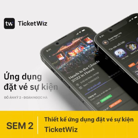 Thiết kế ứng dụng đặt vé sự kiện TicketWiz