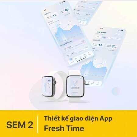 Thiết kế giao diện app Fresh Time