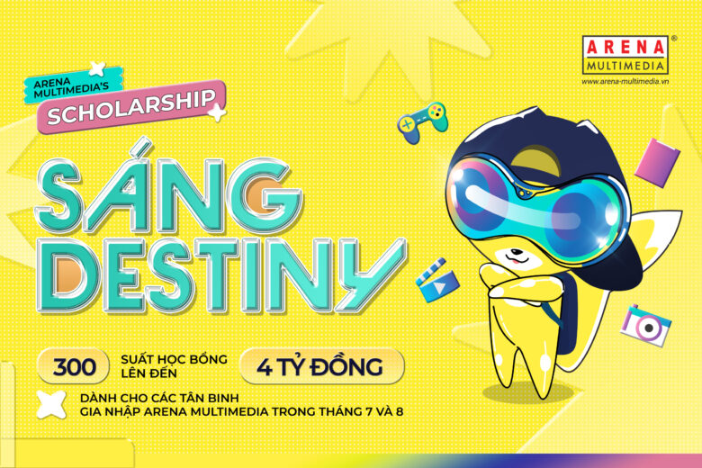 Sáng Destiny: 300 suất học bổng trị giá 4 tỷ đồng dành cho thế hệ trẻ đam mê ngành Sáng tạo