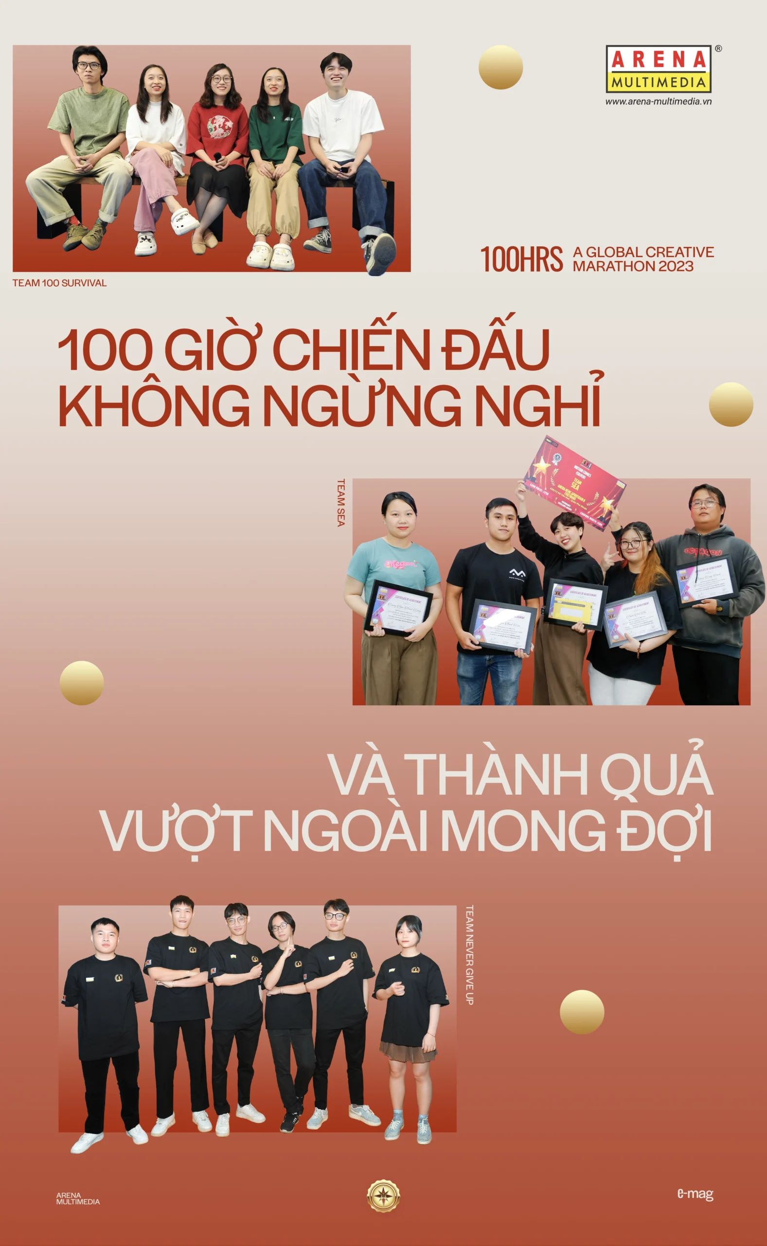 100 giờ chiến đấu không ngừng nghỉ và thành quả vượt ngoài mong đợi