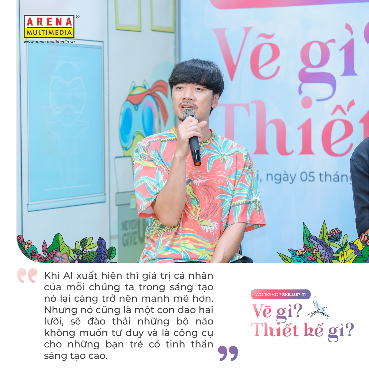 Tiếng nói của giới trẻ phát ra từ chất liệu nghệ thuật