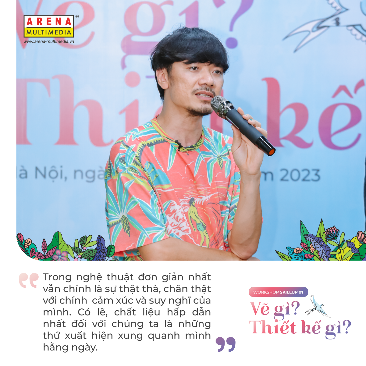 Tiếng nói của giới trẻ phát ra từ chất liệu nghệ thuật