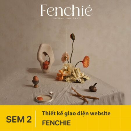 Thiết kế giao diện website FENCHIÉ