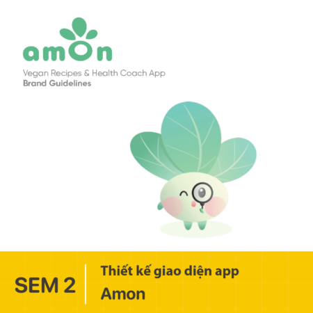Thiết kế giao diện app Amon