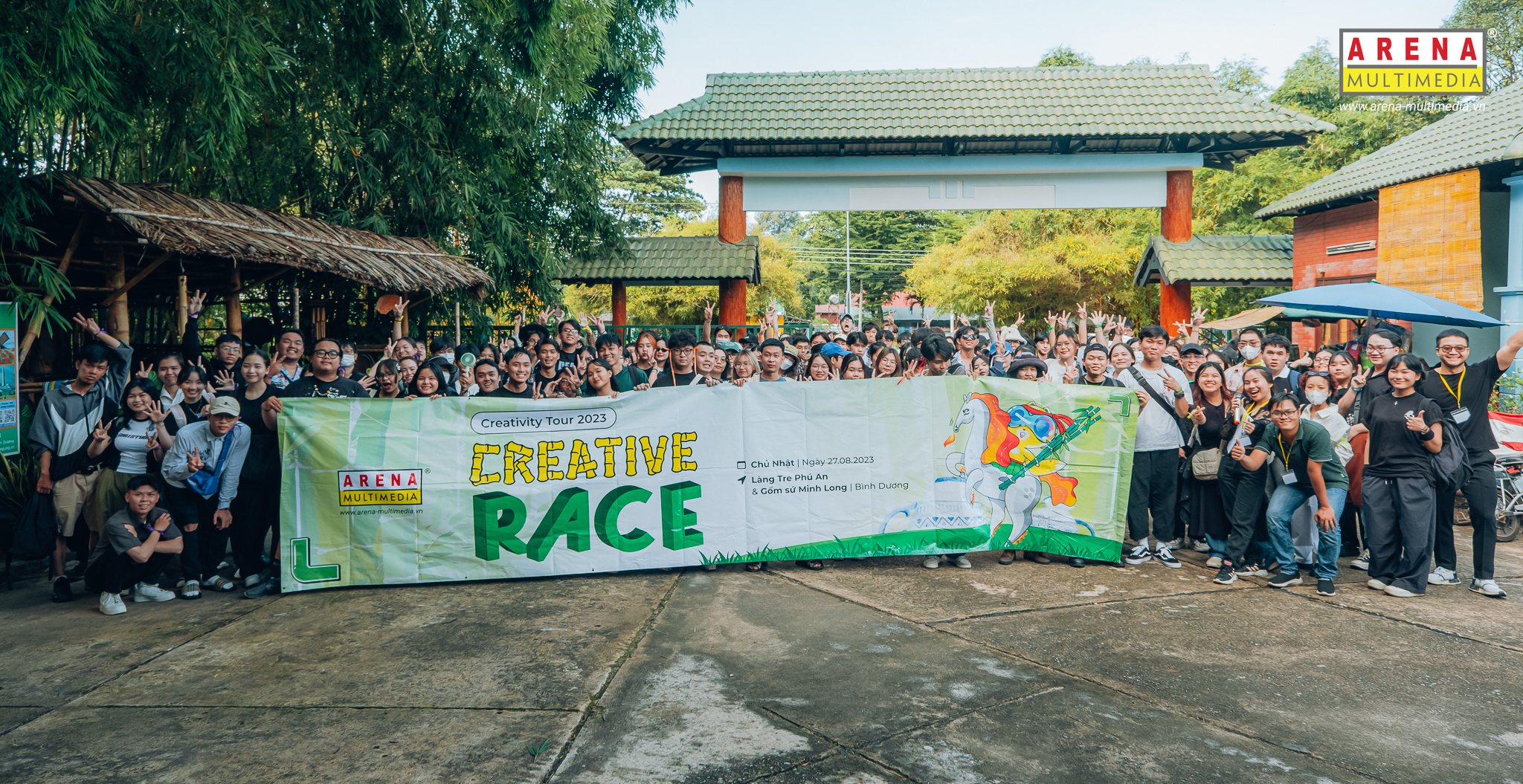 Creativity Tour 2023: Chuyến đi tuyệt vời khép lại mùa hè rực rỡ của học viên Arena Multimedia