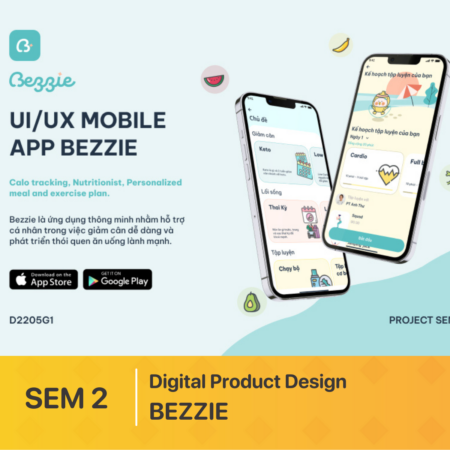 Thiết kế giao diện APP | BEZZIE