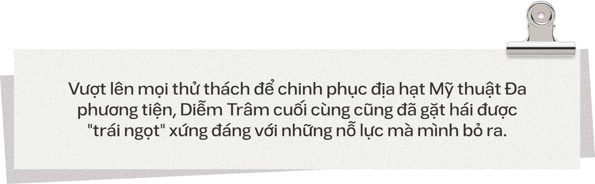 Arena Face 2023 - Đinh Song Thơ Ngọc Diễm Trâm: “Người hướng nội có cách sáng tạo của người hướng nội”