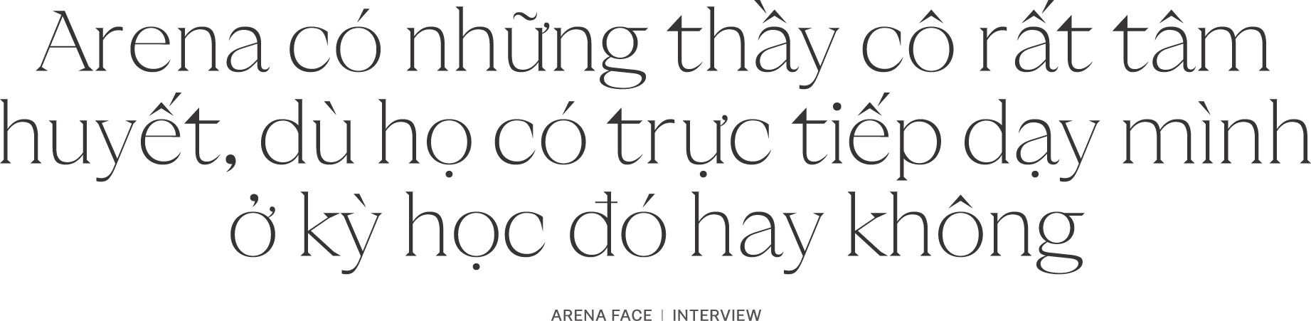 Arena Face 2023 - Đinh Song Thơ Ngọc Diễm Trâm: “Người hướng nội có cách sáng tạo của người hướng nội”