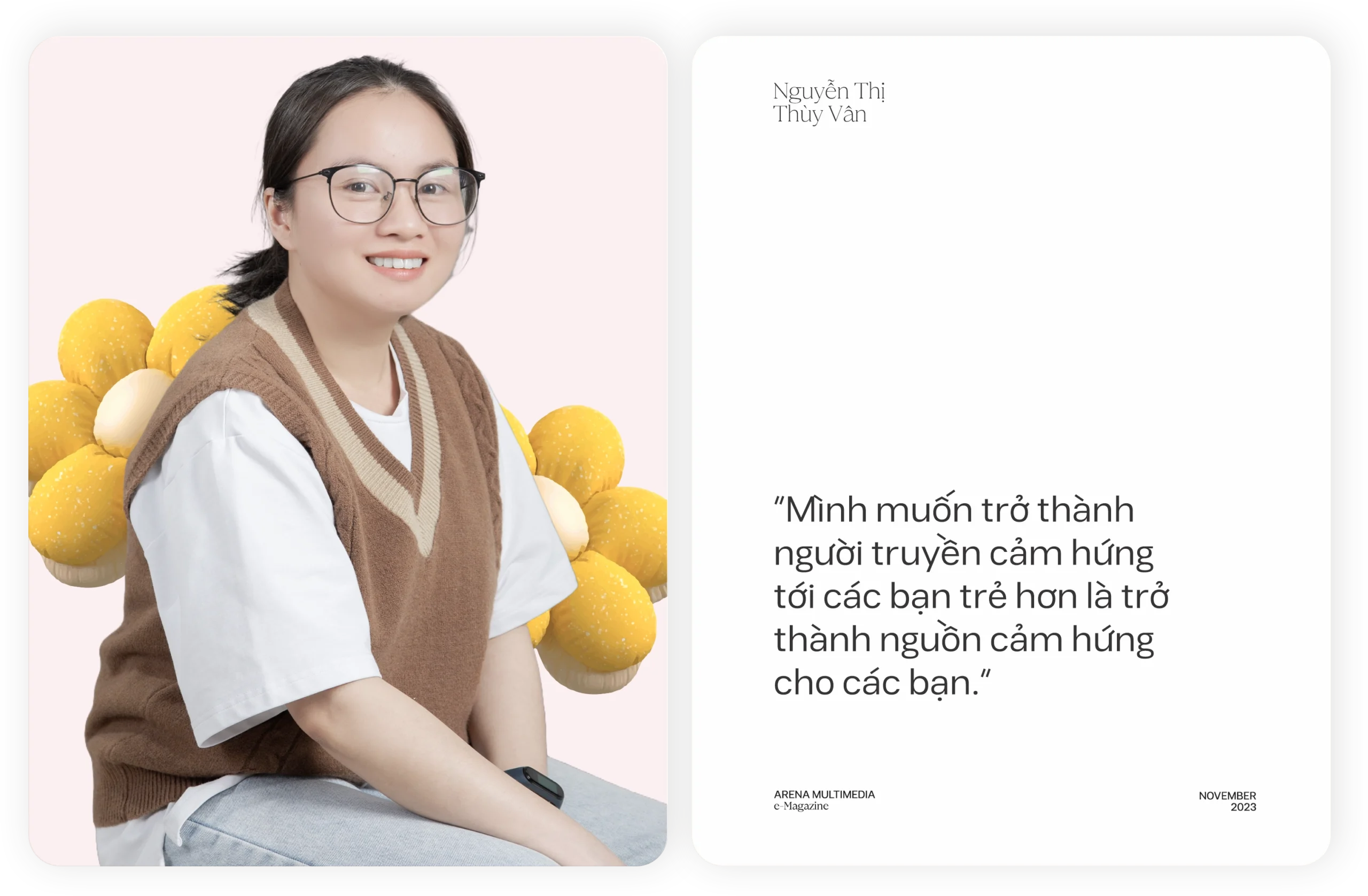Thủ khoa Arena Multimedia 2023 - Nguyễn Thị Thùy Vân: "Một tác phẩm nghệ thuật đến từ sự kỳ công sáng tạo của con người"