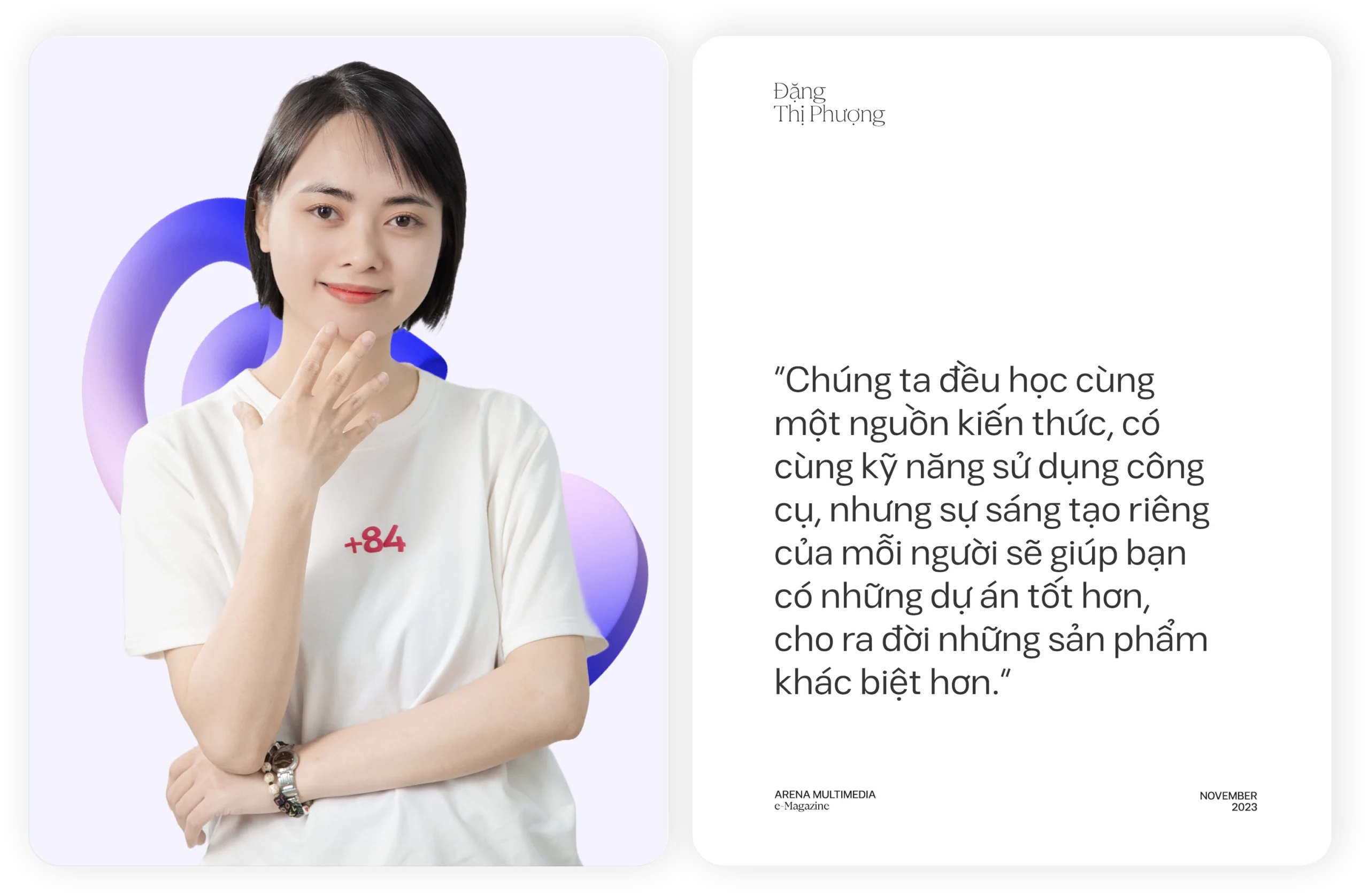 Arena Face 2023 - Đặng Thị Phượng: "Hãy học như là ta phải sống cả đời, hãy sống như là ta sẽ chết ngay ngày mai"