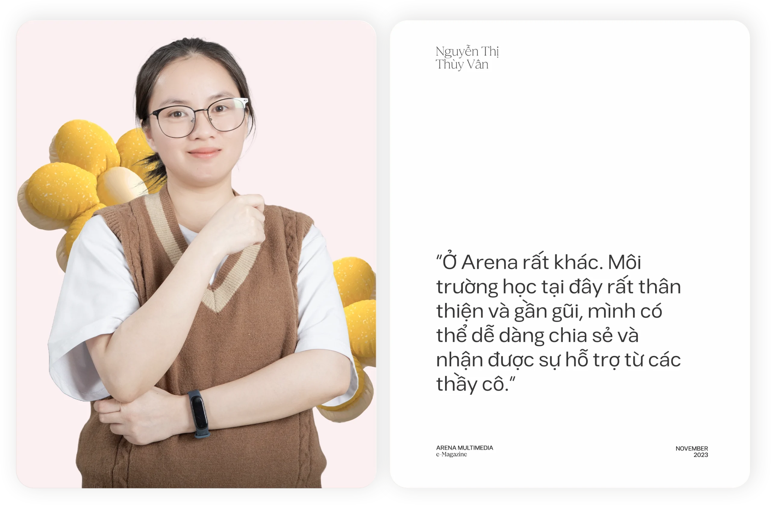 Thủ khoa Arena Multimedia 2023 - Nguyễn Thị Thùy Vân: "Một tác phẩm nghệ thuật đến từ sự kỳ công sáng tạo của con người"