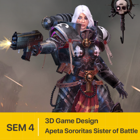 Đồ án kỳ Thiết kế Game 3D – Adeta Sororitas SISTER of BATTLE 