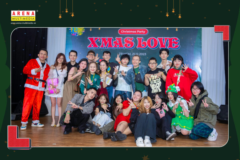 Đại gia đình Arena rộn ràng chào đón một mùa Giáng sinh ấm áp và sôi động tại đêm hội X’mas Love