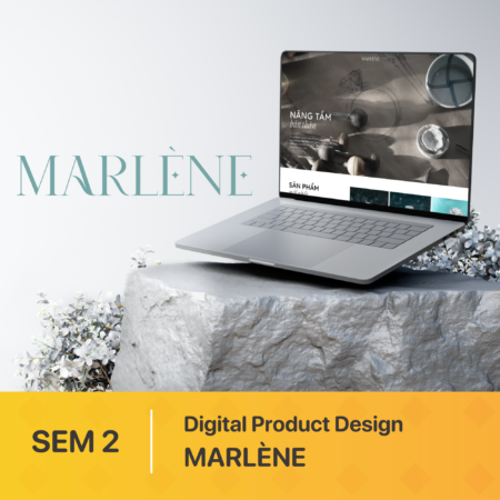 Đồ án thiết kế giao diện Website | Marlène