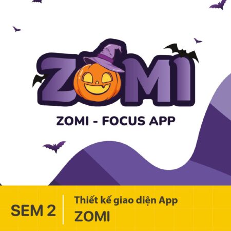 Thiết kế giao diện App ZOMI