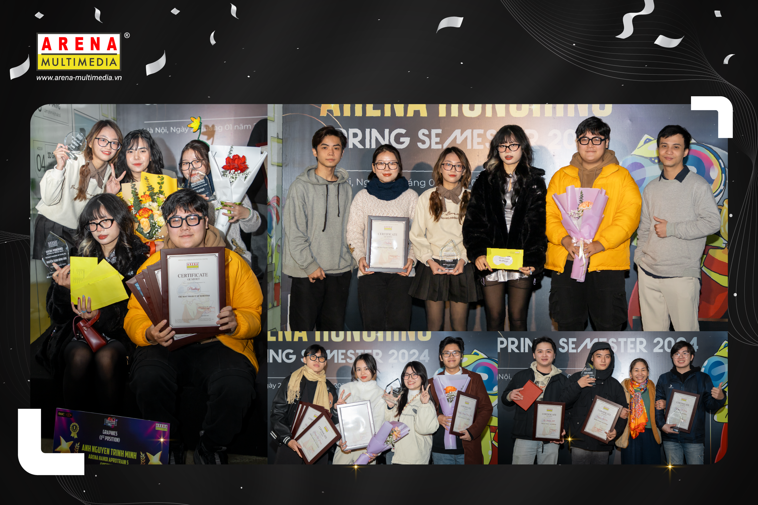 Arena Honoring Ceremony Spring Semester 2024 - Nơi nhân tài sáng tạo hội tụ