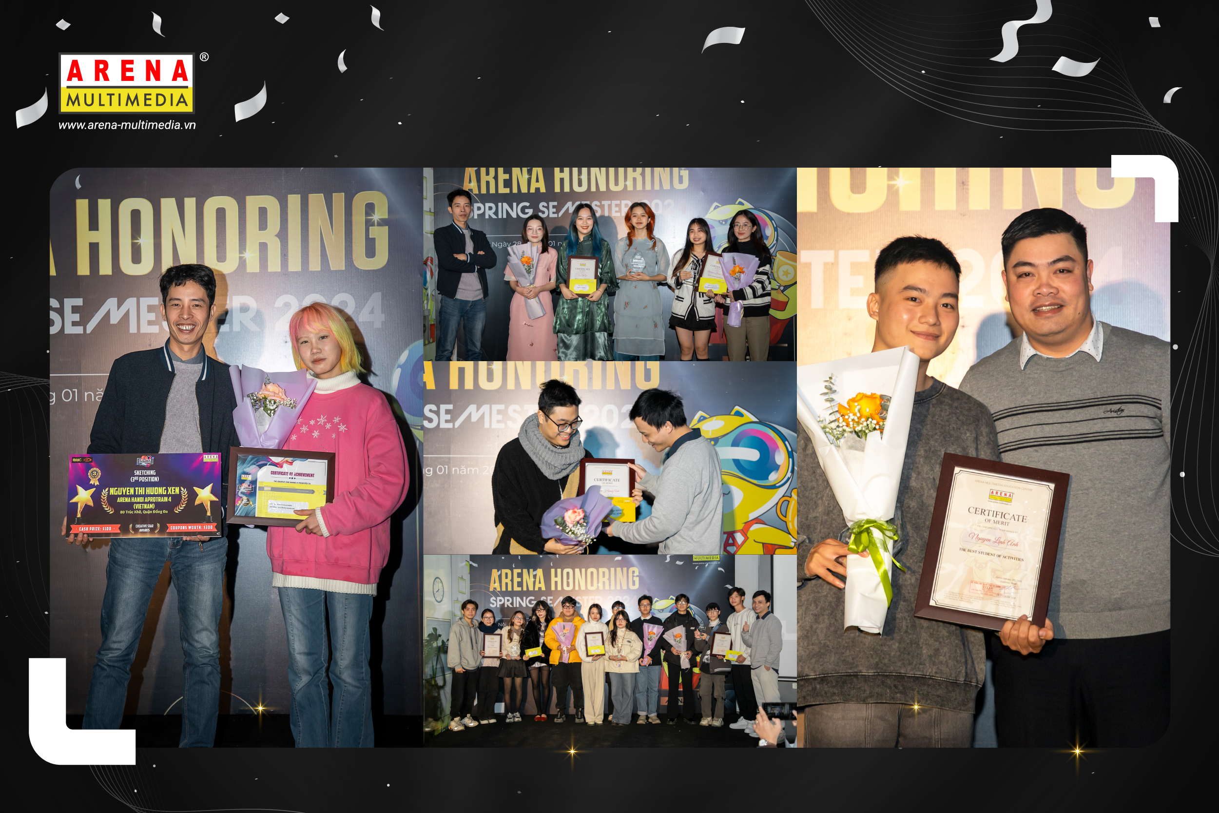 Arena Honoring Ceremony Spring Semester 2024 - Nơi nhân tài sáng tạo hội tụ