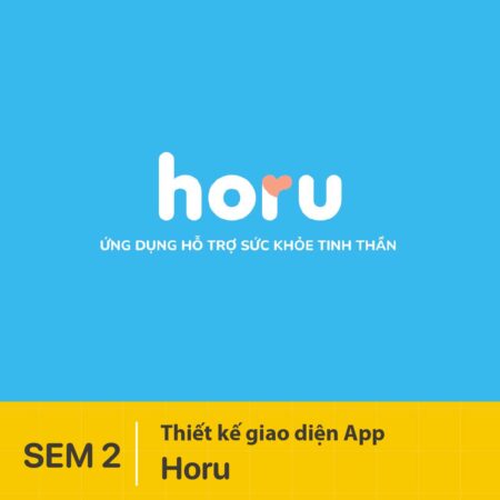 Thiết kế giao diện app HORU