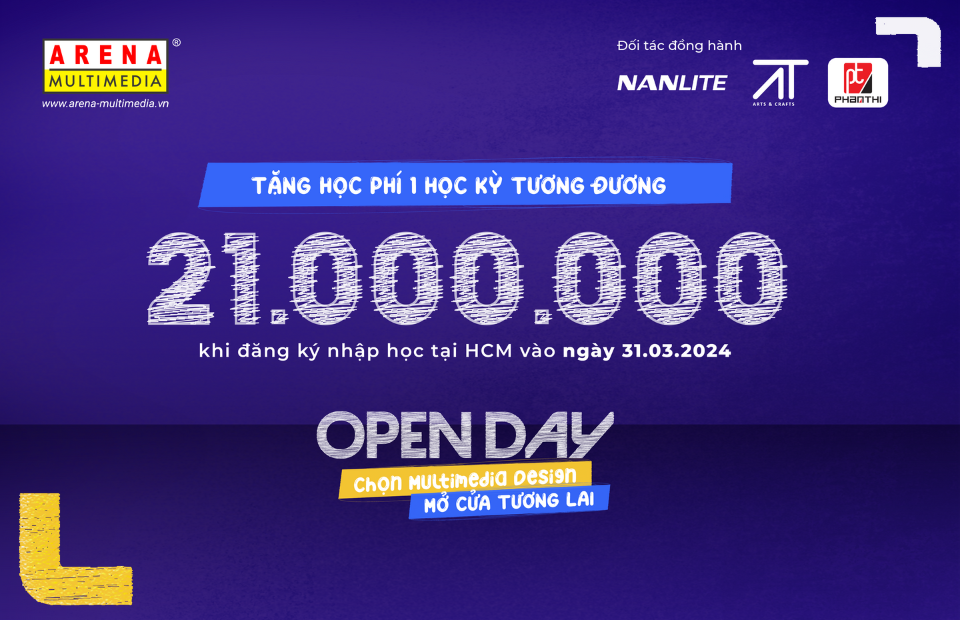 Open Day: Chọn Multimedia Design - Mở cửa tương lai