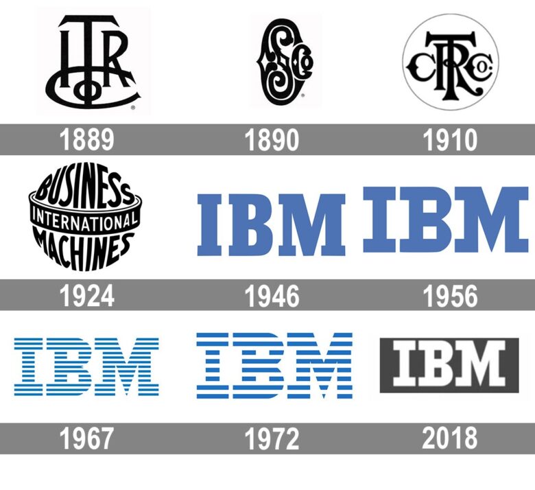 Logo đầu tiên của các hãng công nghệ nổi tiếng