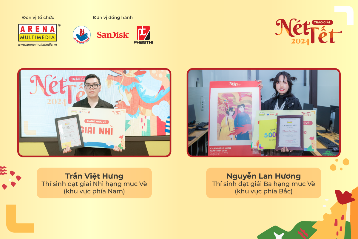 Bảo tàng Tuổi trẻ Việt Nam, Sandisk và Phan Thị hỗ trợ các tài năng trẻ trong cuộc thi Nét Tết