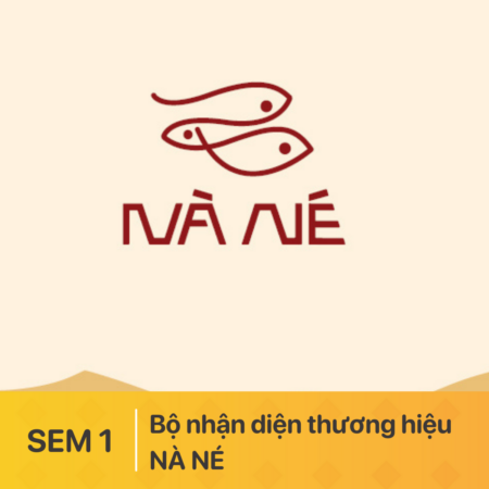 Bộ nhận diện Thương Hiệu- NÀ NÉ