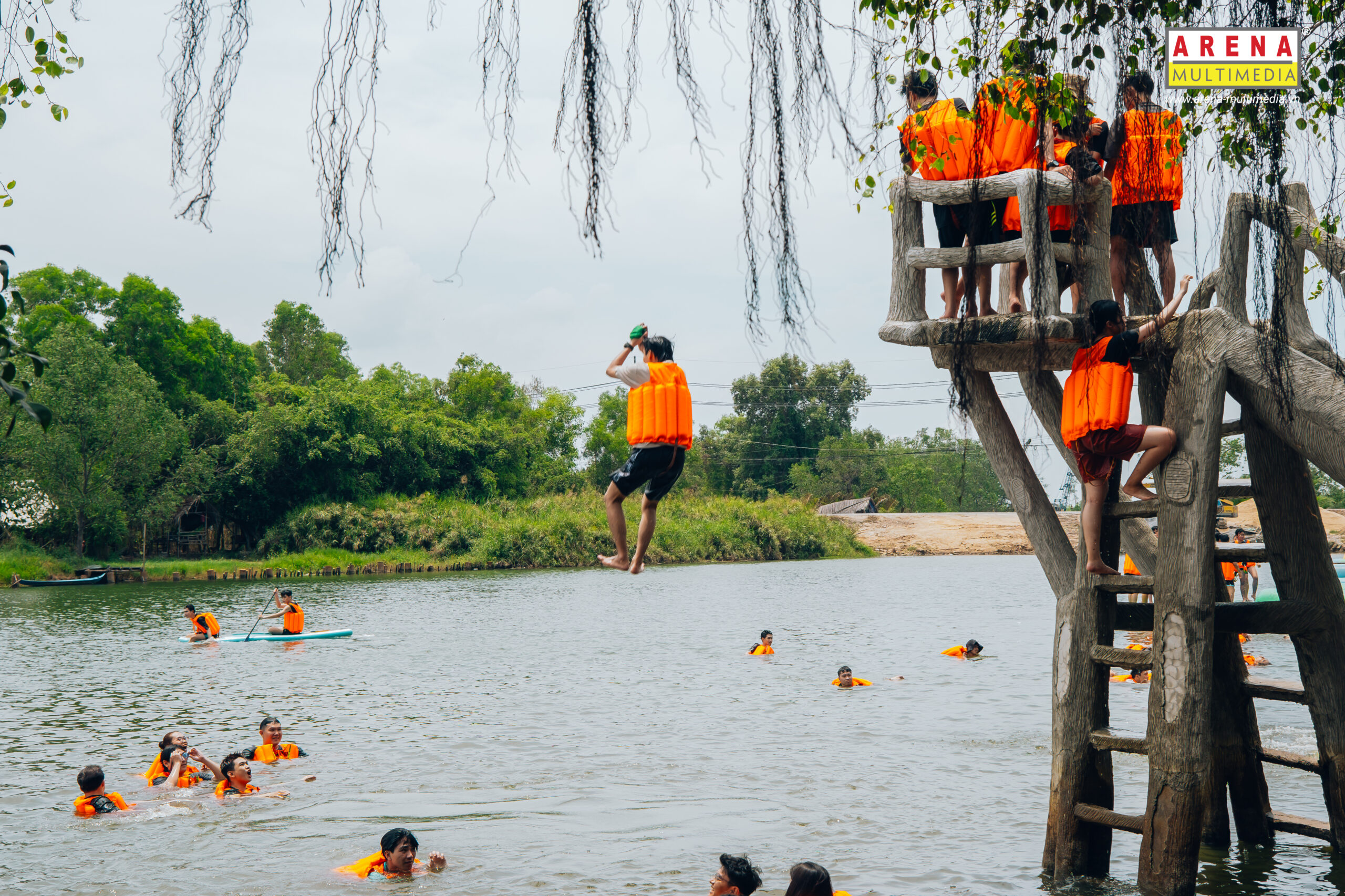 Spring Trip 2024: Thầy trò Arena “quậy đục nước” tại khu du lịch Bò Cạp Vàng - Đồng Nai