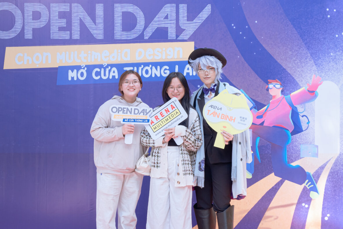 Theo chân hàng trăm bạn trẻ vui sáng tạo, bật đam mê tại ngày hội Arena Open Day 2024