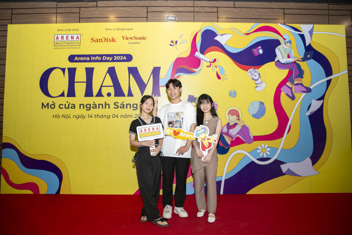 Hiểu ngành, biết nghề, định nghĩa tương lai cùng 300 bạn trẻ tại Arena Info Day 2024
