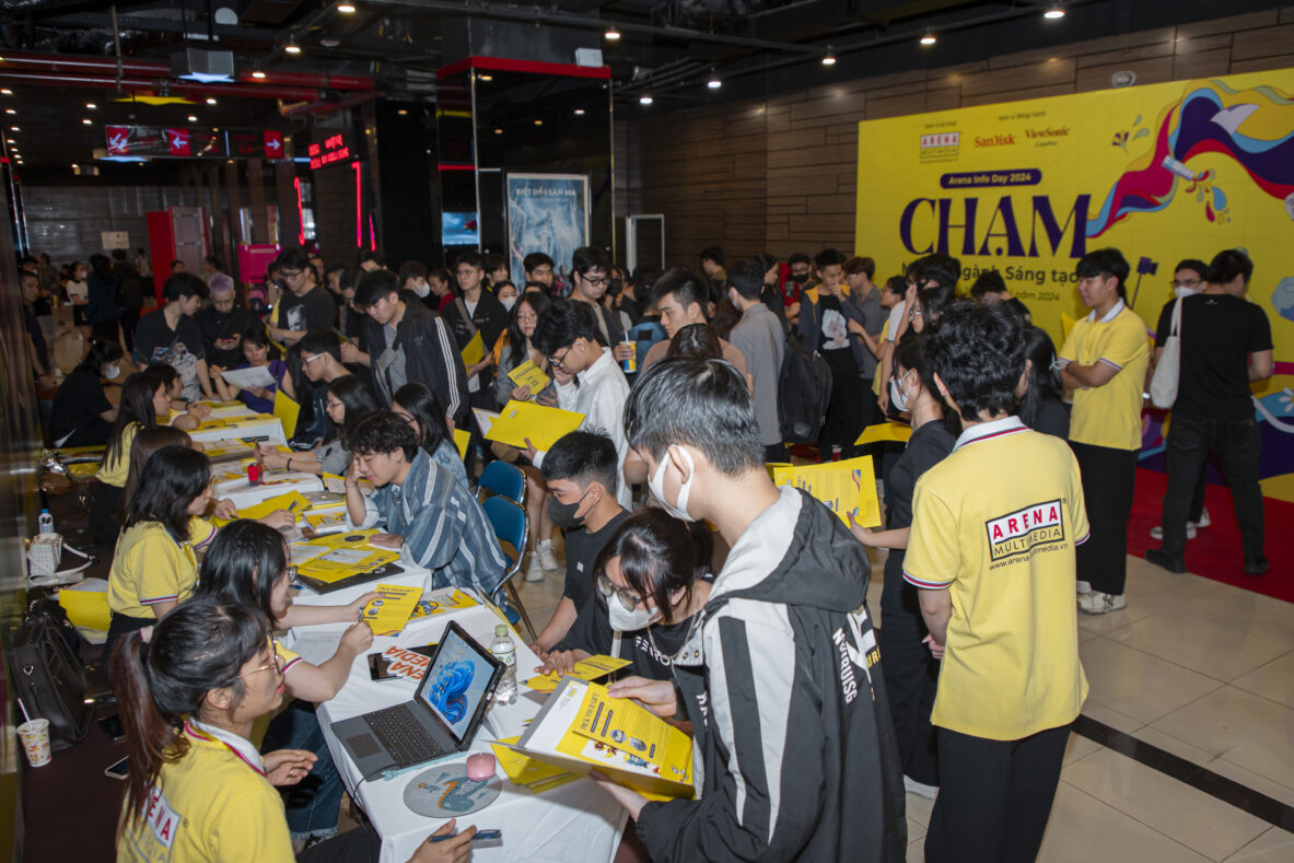 Hiểu ngành, biết nghề, định nghĩa tương lai cùng 300 bạn trẻ tại Arena Info Day 2024