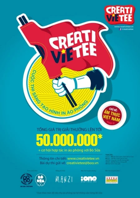 CREATIVIETEE: Cuộc thi thiết kế ngon nhất