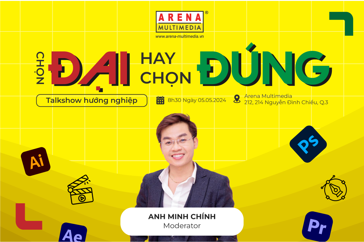 Moderator Minh Chính - Talkshow Hướng Nghiệp 2024: Chọn Đại hay Chọn Đúng