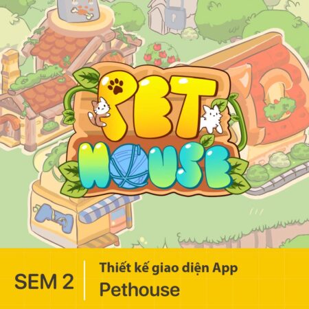 Thiết kế giao diện App Pet House