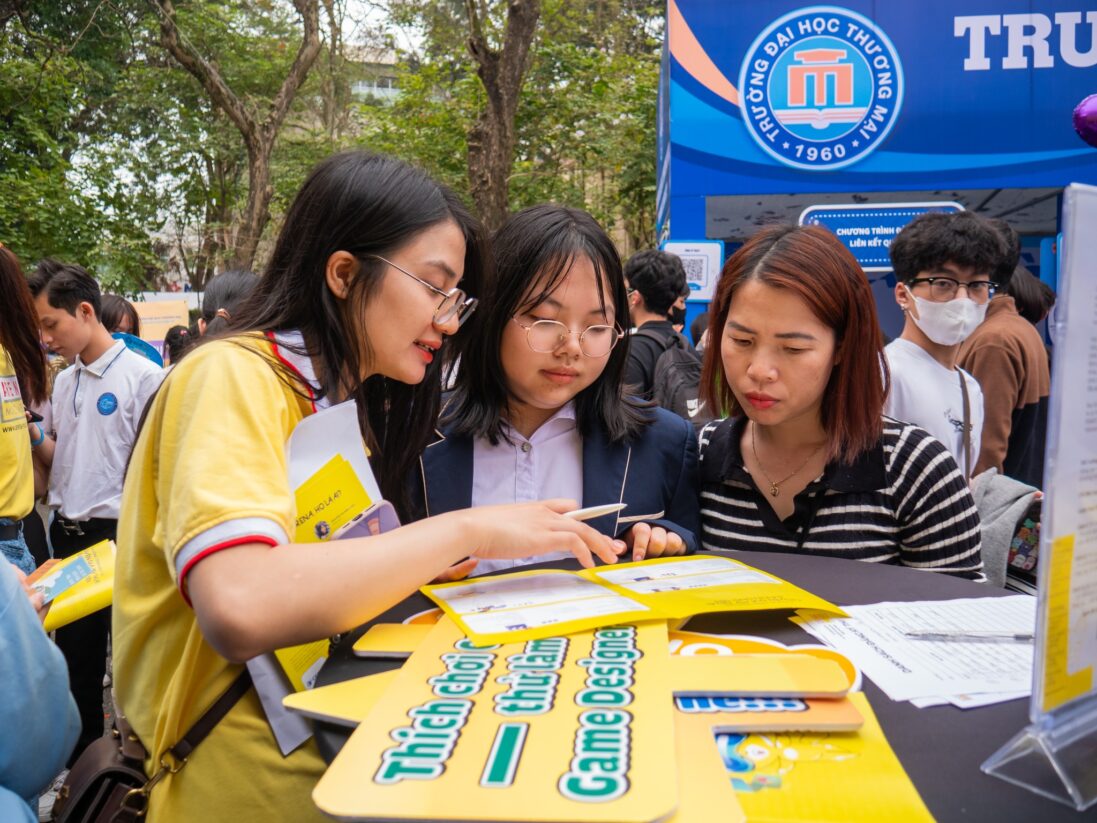 Arena Multimedia tại ngày hội Tư vấn tuyển sinh - hướng nghiệp 2024 cùng báo Tuổi trẻ