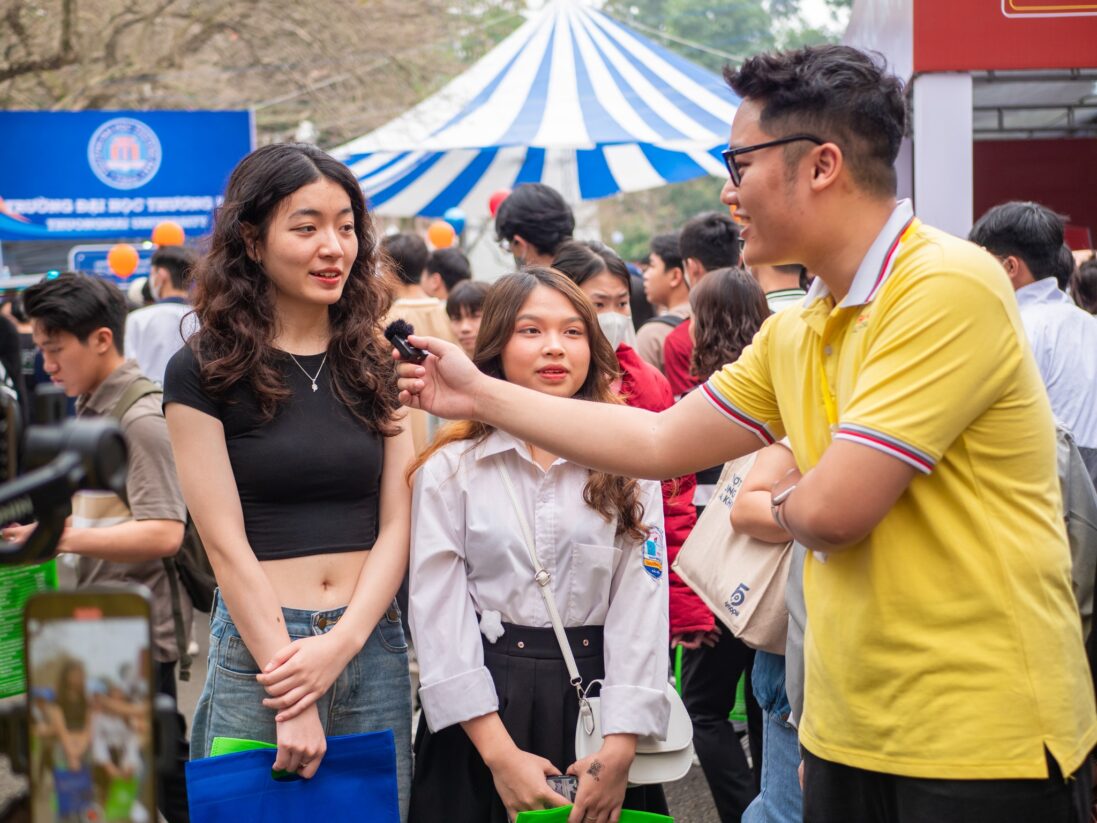 Arena Multimedia tại ngày hội Tư vấn tuyển sinh - hướng nghiệp 2024 cùng báo Tuổi trẻ