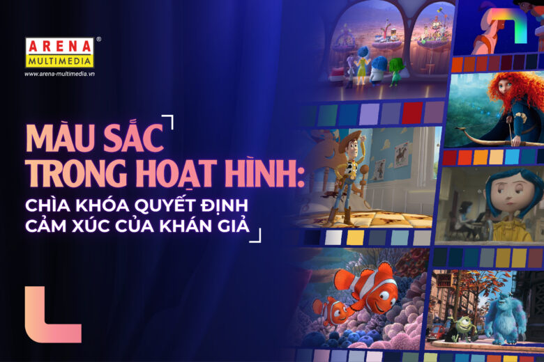 Màu sắc trong hoạt hình: Chìa khóa quyết định cảm xúc của khán giả