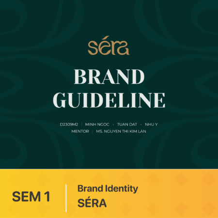 ĐỒ ÁN SEM 1 | Brand Identity | NƯỚC HOA SÉRA