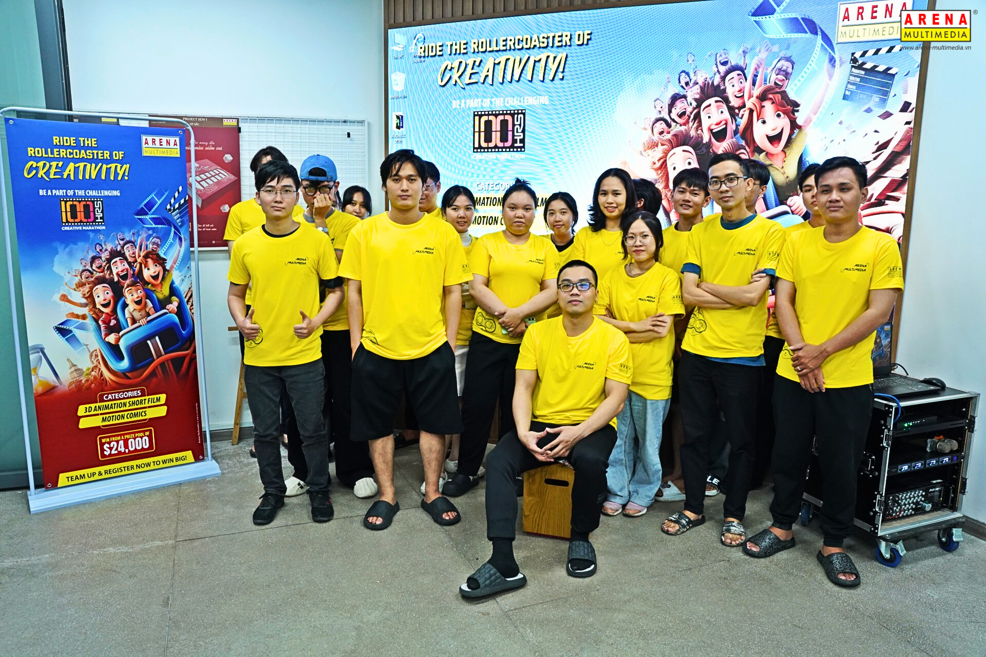 100HRS - The Creative Marathon: 4 ngày 4 đêm cùng học viên Arena “cháy” hết mình trên đường đua chuẩn quốc tế