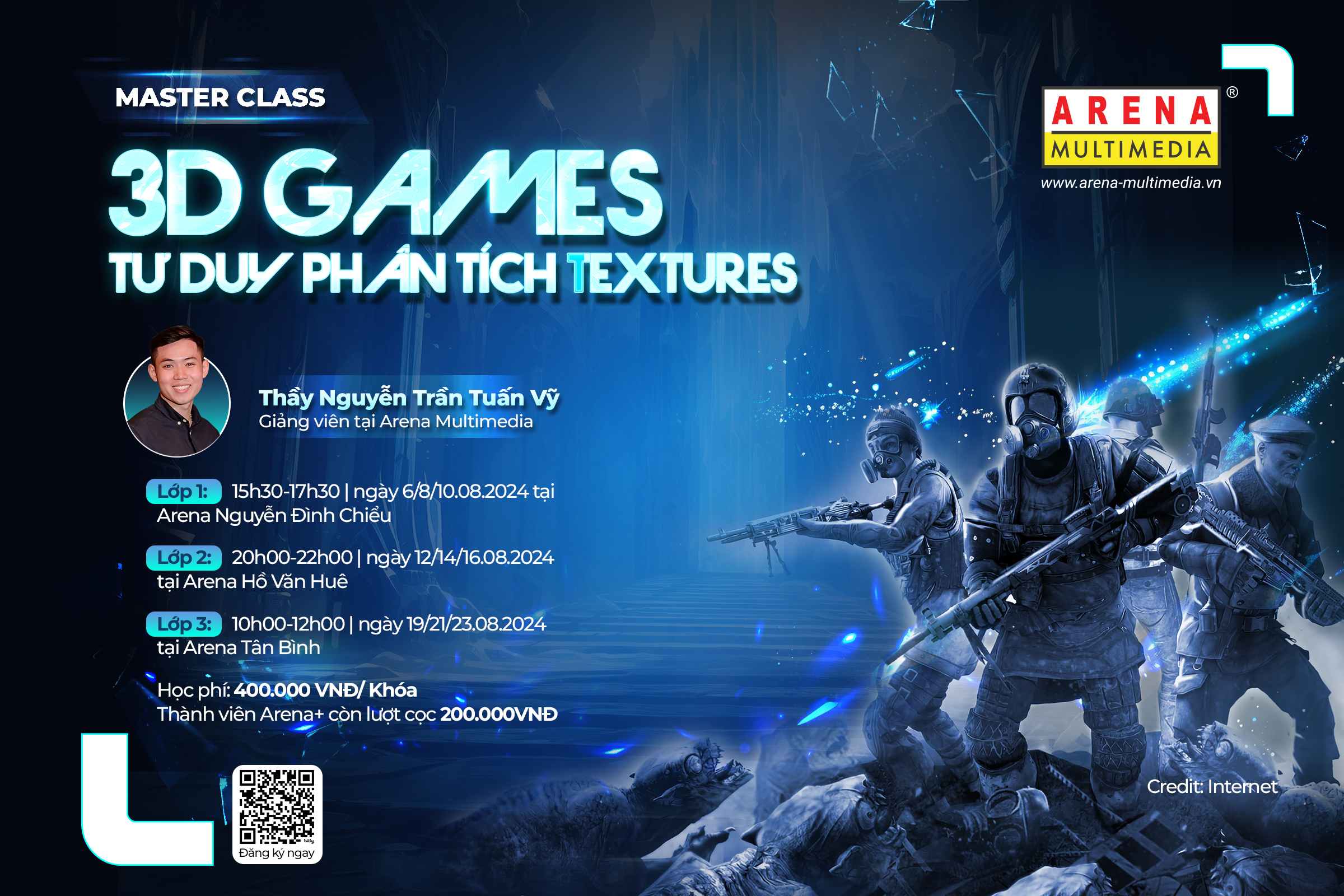 [HCM - 08.2024] Master Class: 3D Game - Tư duy phân tích Textures