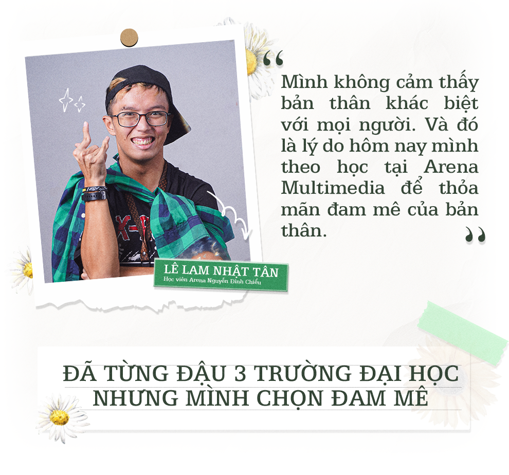 “Tôi không khác biệt” và câu chuyện chạm tay vào đam mê của chàng học viên GenZ