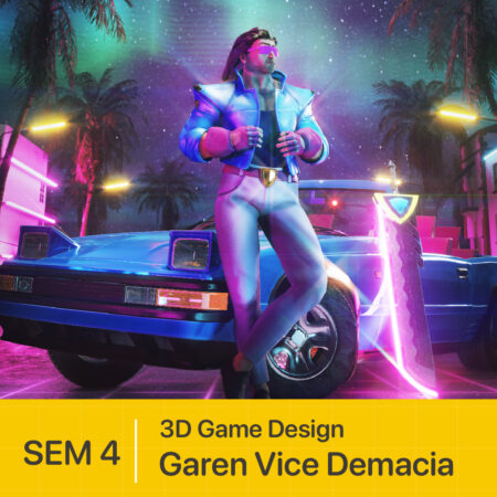 Đồ án kỳ 3D Game Design | Garen Vice Demacia