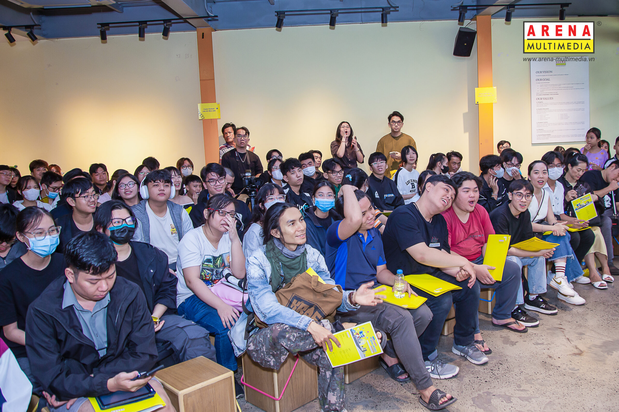 Trải nghiệm Sáng tạo - Định hình tương lai cùng hàng trăm bạn trẻ tại ngày hội Arena Open Day 2024