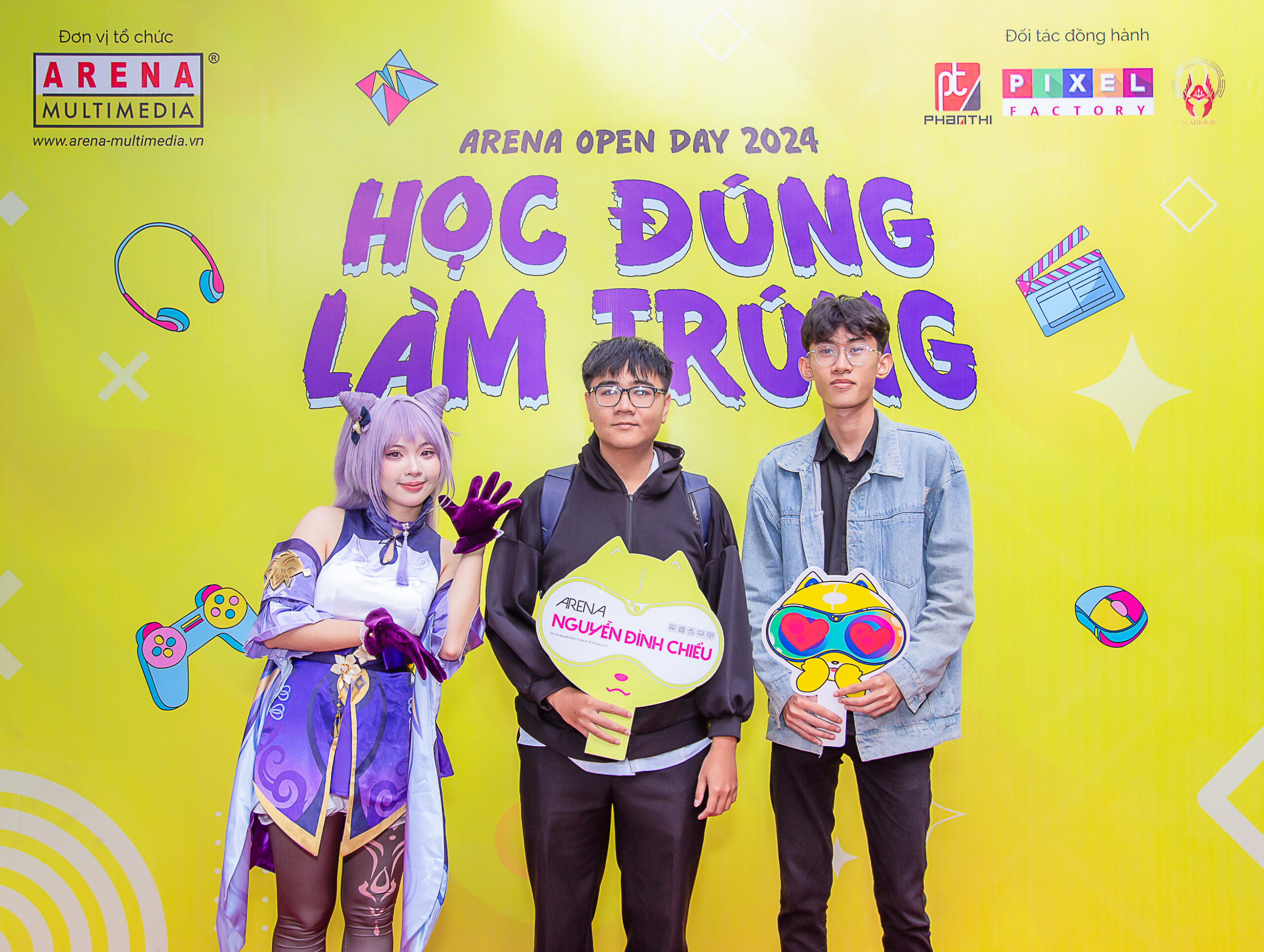 Trải nghiệm Sáng tạo - Định hình tương lai cùng hàng trăm bạn trẻ tại ngày hội Arena Open Day 2024