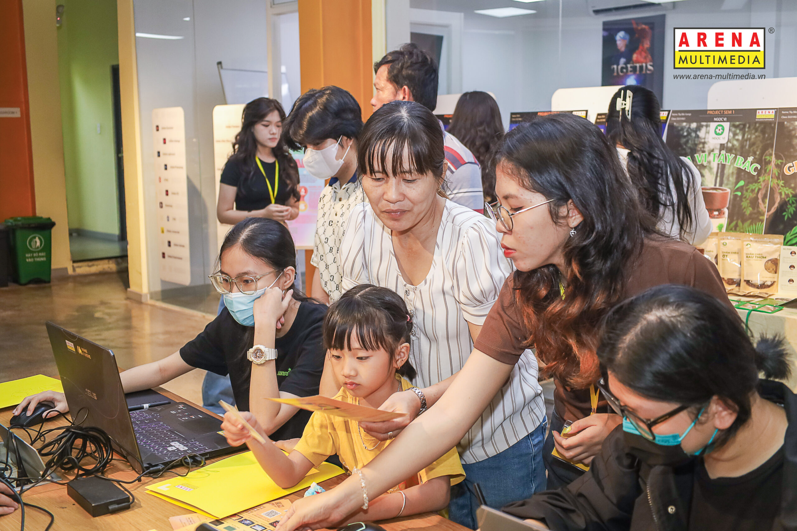 Trải nghiệm Sáng tạo - Định hình tương lai cùng hàng trăm bạn trẻ tại ngày hội Arena Open Day 2024