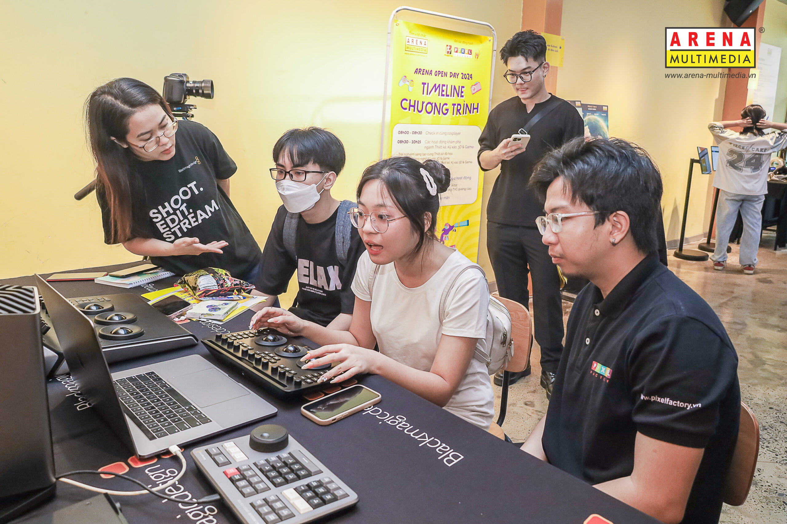 Trải nghiệm Sáng tạo - Định hình tương lai cùng hàng trăm bạn trẻ tại ngày hội Arena Open Day 2024